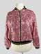Pink Sparkling Bomberjacke Björn Roth Fashion Designer